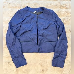100% Wool Stylish Blue Blazer